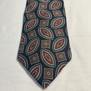 3for$20 Cambridge classics tie black turquoise